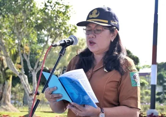 *Apel Bersama Dalam Rangka Harganas Ke-32 Di Kabupaten Simalungun*