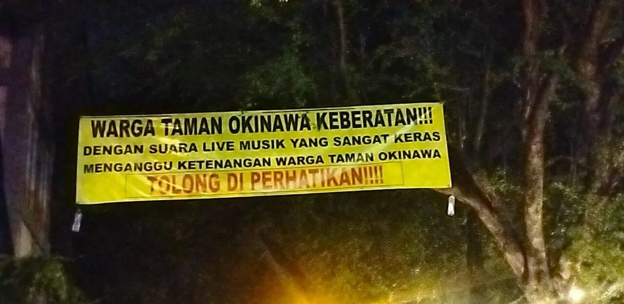 Live Musik Di Culinary Permata, Di keluhkan Warga Taman Okynawa: Suara Keras Hingga Ganggu Istirahat