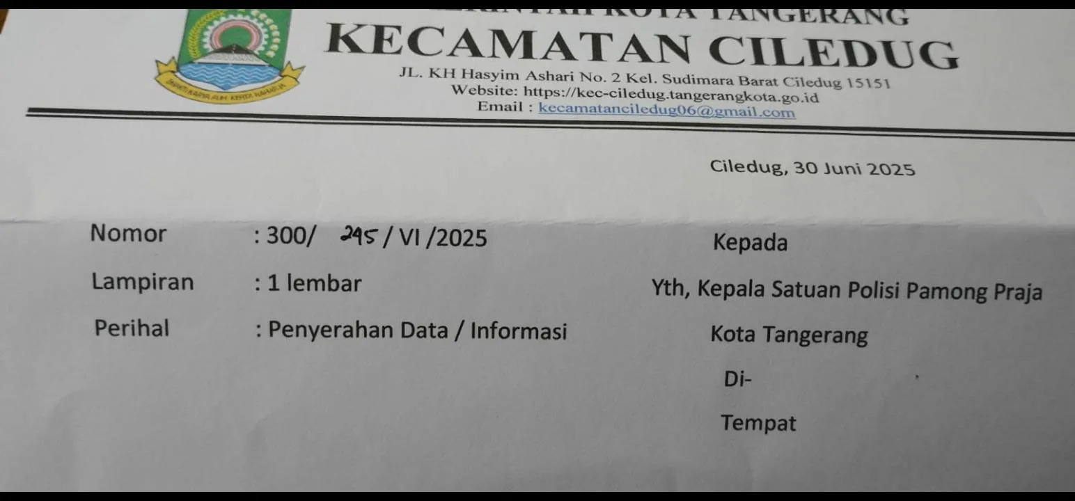 Kecamatan Ciledug, Minta Dinas Terkait Tindak Tegas Kabel Udara Di Sudimara Selatan