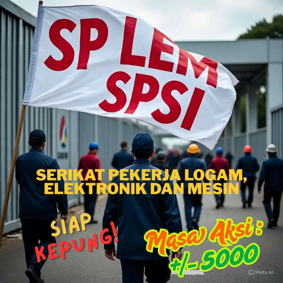 Buntut PHK Sepihak dan Pemotongan JHT, 5000 Buruh Siap Gelar Aksi Solidaritas PT Cometa Can