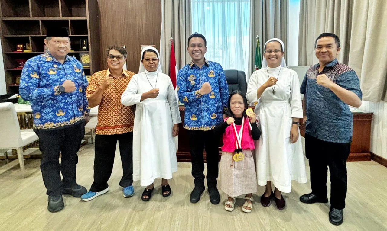 *Pemkab Simalungun Dukung Pembentukan NPCI dan Atlet Difabel Berprestasi Dari Yayasan Harapan Jaya*