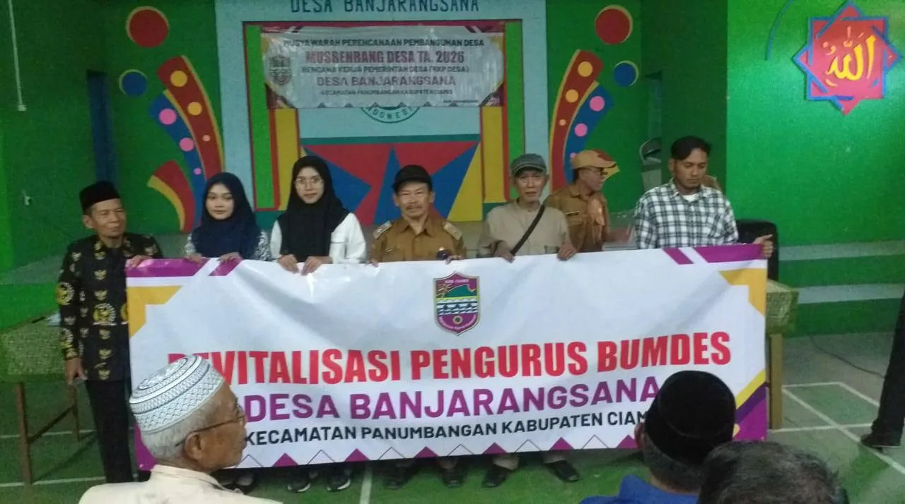 Panji Akbar Terpilih Menjadi Ketua Bumdes Baru Desa Banjarangsana