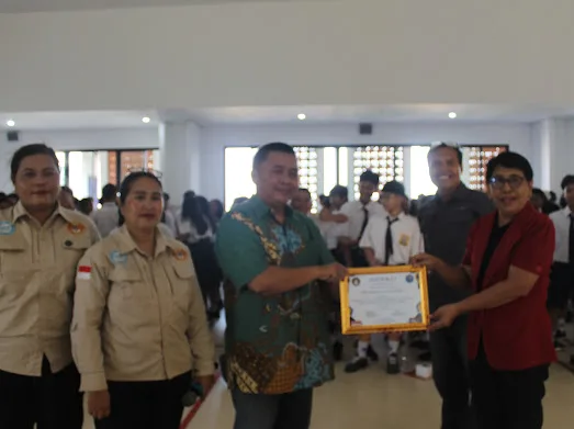 Sekjen DPP GNB Hendra Simanjutak berikan edukasi Narkoba dan Bullying di Sekolah
