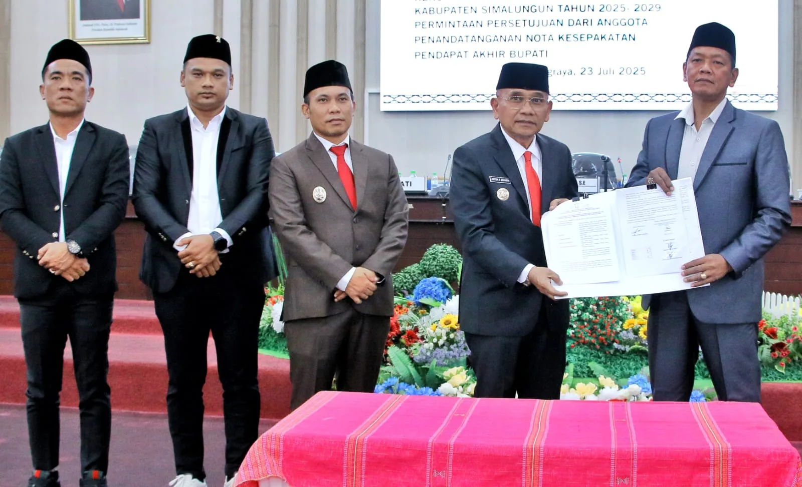 *DPRD Simalungun Setujui Ranperda RPJMD Tahun 2025-2029*