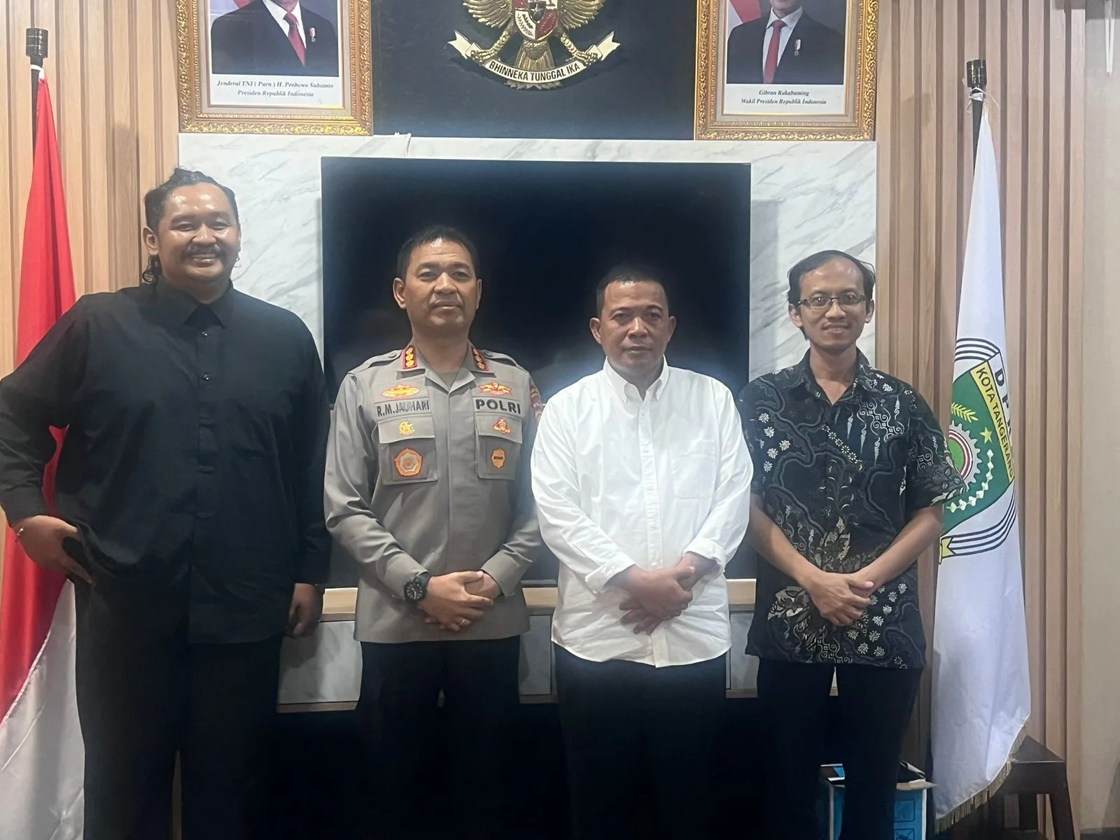 Kapolres Silaturahmi ke DPRD Kota Tangerang