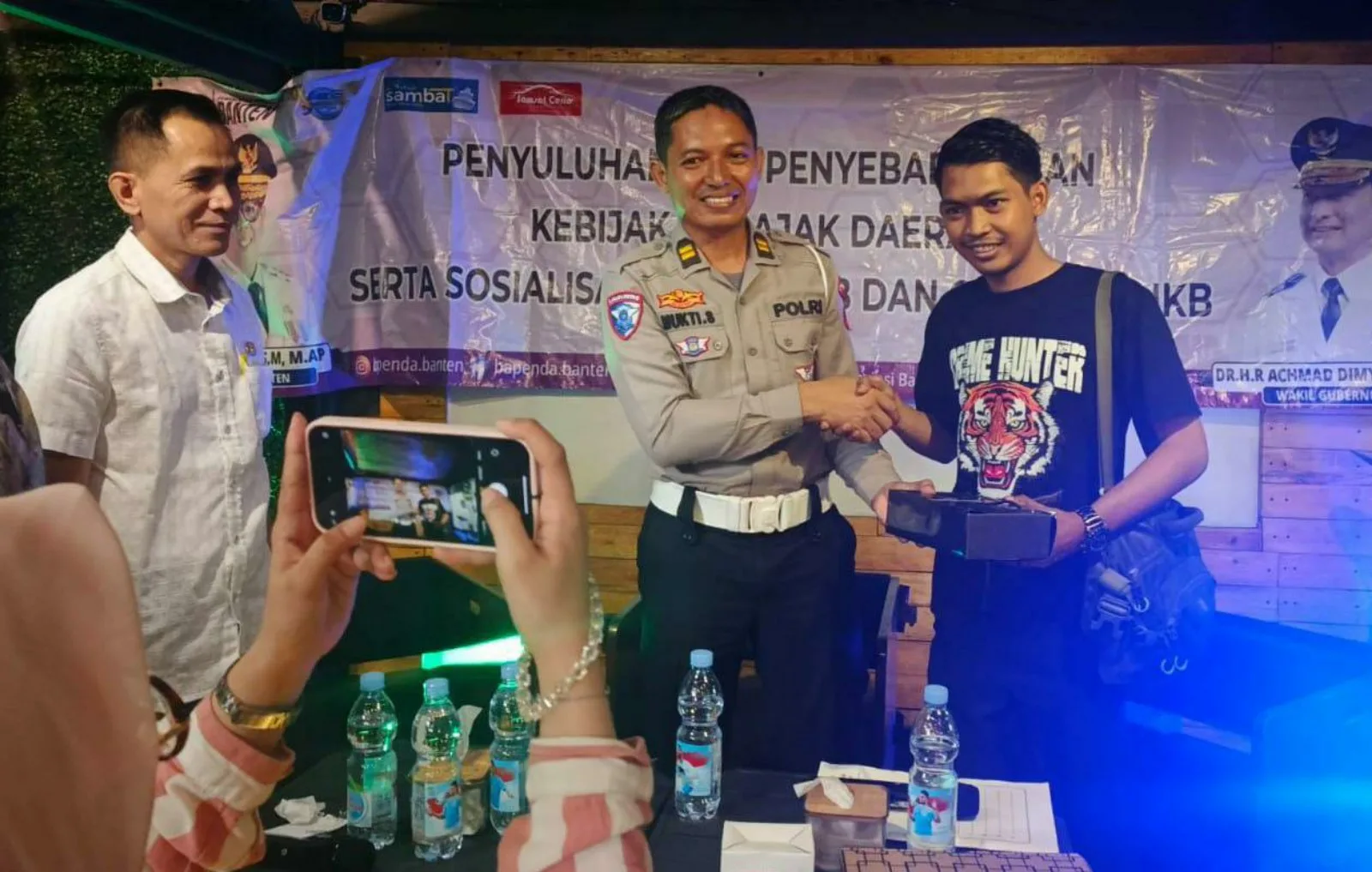 SAMSAT Cikokol Gelar Penyuluhan dan Penyebarluasan Kebijakan Pajak Daerah Serta Opsen PKB dan BBNKB