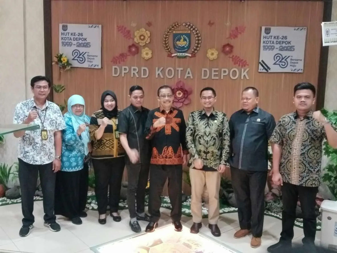 Sambangi DPRD ,Kajari Depok Sampaikan Pentingnya Silahturahmi Antar Lembaga