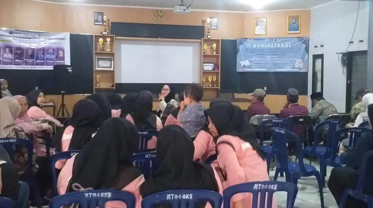 Mahasiswa Unigal Galuh KKN di Sukawening Program Pajak $ Gemes