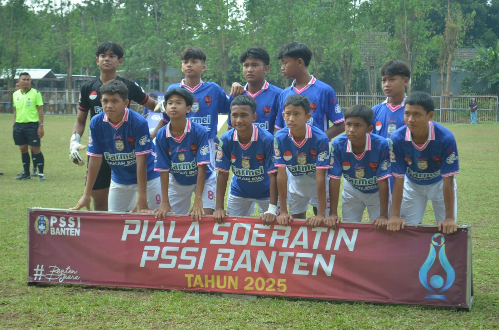 Gol Renaldi Sekolah SMPN 1 Tangsel Antarkan Adhyaksa Farmel U-13 Maju Semi Final