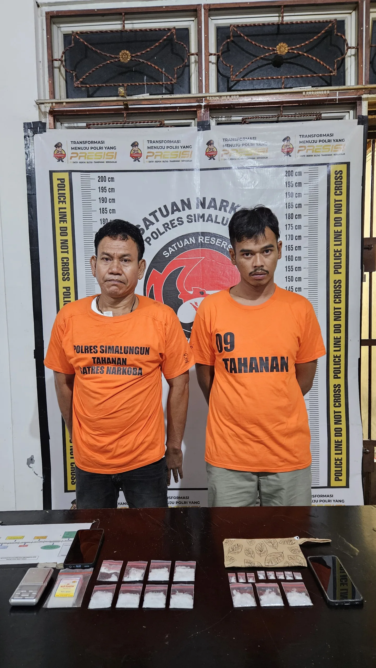 Sat Narkoba Polres Simalungun Raih Prestasi Besar, Amankan 19 Bungkus Sabu 51,75 Gram Plus Lima Barang Bukti Pendukung