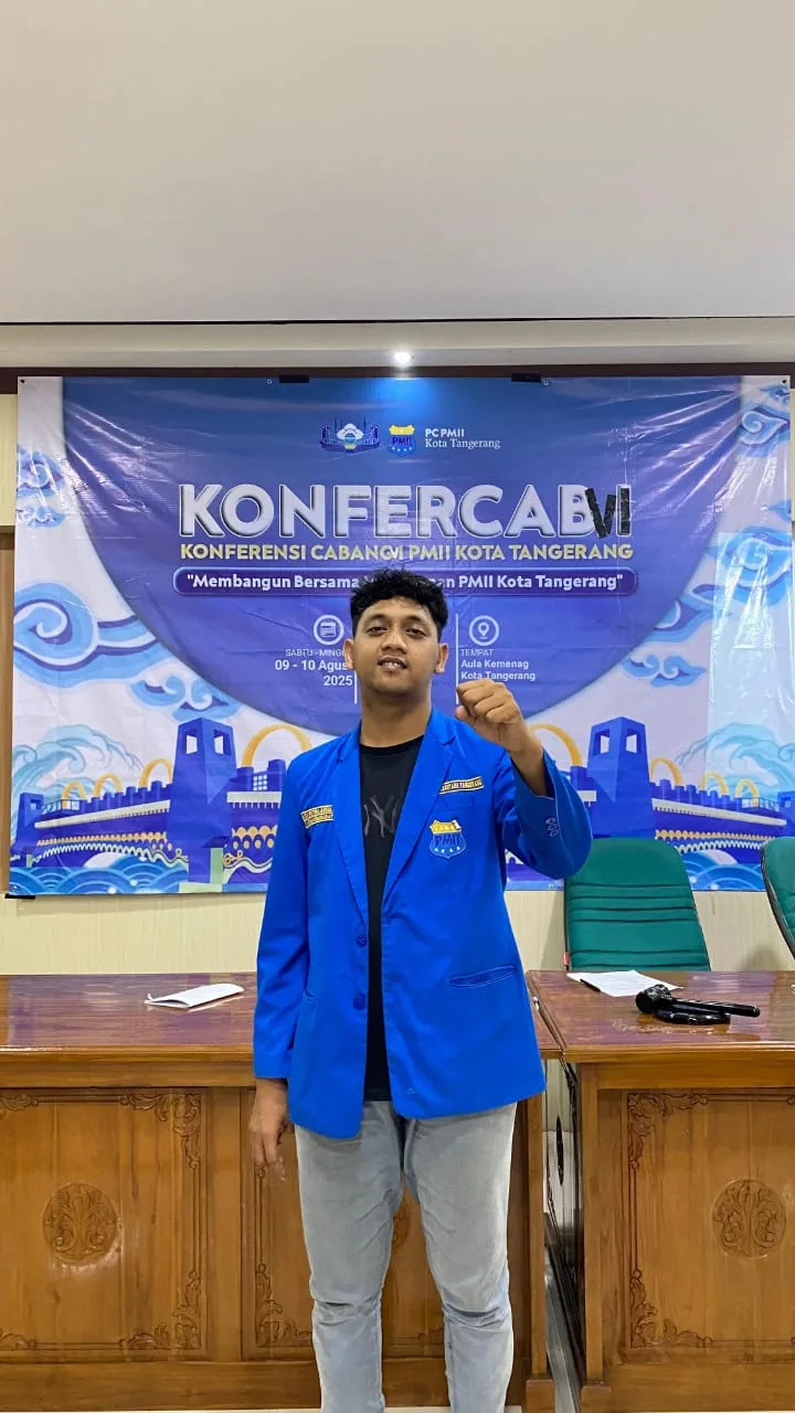 Ini Kata Oki Putra Arsulan Saat Konfercab VI PMII Kota Tangerang : Tidak sedang Mencalonkan Pemimpin Seremoni