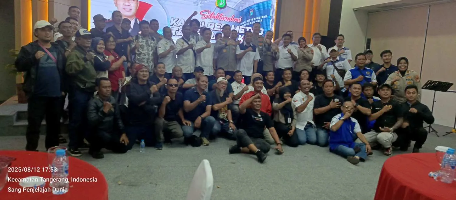 Kapolres Baru Kota Tangerang Gandeng Media, Teken Era Sinergi Humanis Polri–Pers