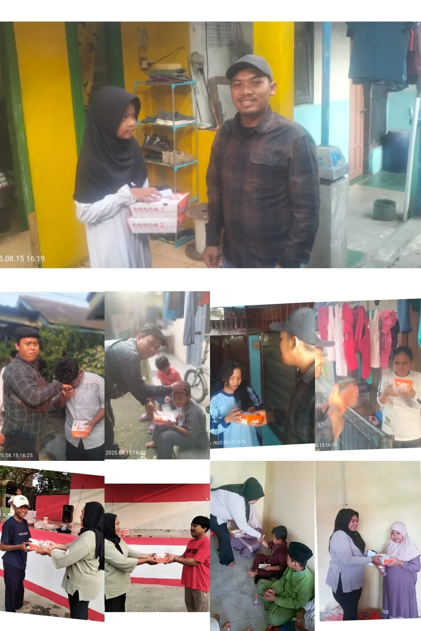 Annversary Ke-1 Media Online KisiKisi, Co,Id Adakan Santunan