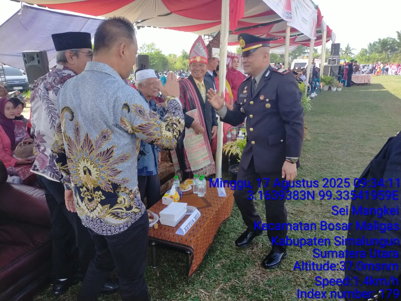 Polsek Perdagangan Jajaran Polres Simalungun Tunjukkan Kinerja Optimal dalam Menjaga Kamtibmas Melalui Upacara HUT RI ke-80