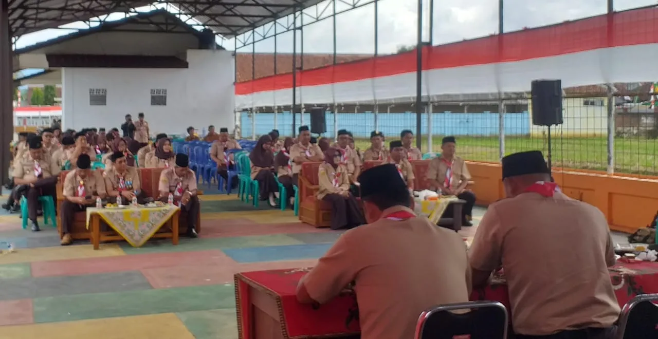 Pelantikan Ranting Pramuka Mencintai Alam Menolong Sesama Bagian Dasa Darma