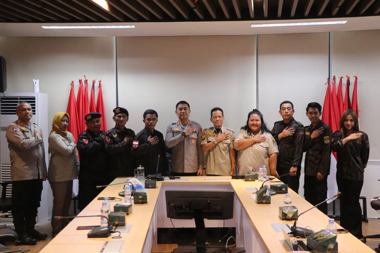 KBPP POLRI Resort Tangerang Kota Audiensi Bersama Kapolres Polres Metro Tangerang Kota
