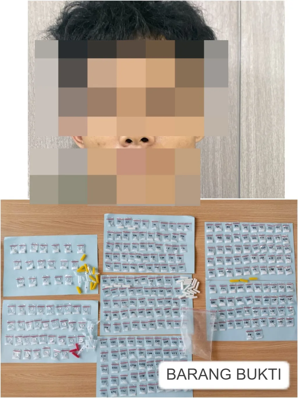 Polisi Polres Metro Tangerang Kota Gagalkan Peredaran Narkotika, 76 Gram Sabu Disita