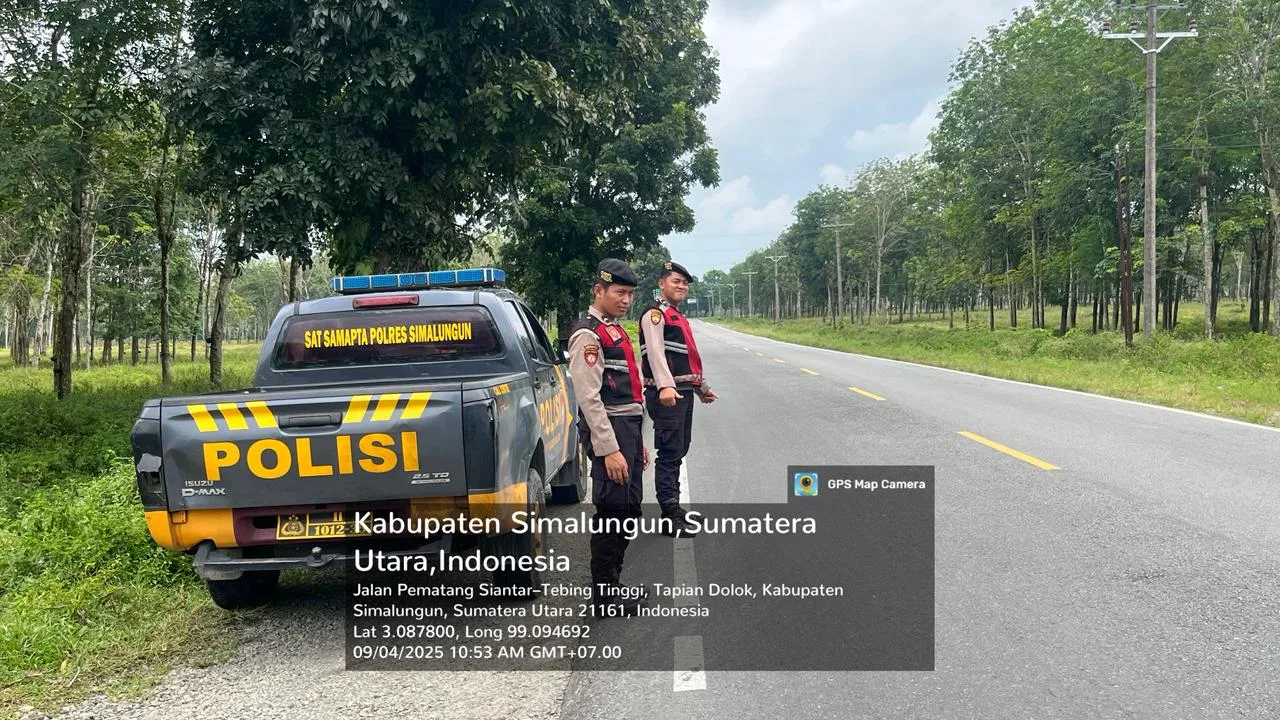 Polres Simalungun Gencarkan Patroli Presisi, Dukung Program Presiden Prabowo Ciptakan Lingkungan Aman dan Kondusif