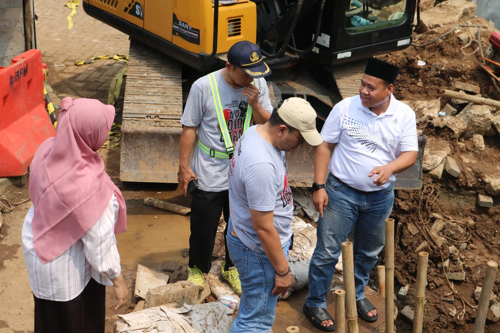 Evaluasi Besar PDAM Tirta Benteng Terkait Kebocoran Pipa 1000 MM