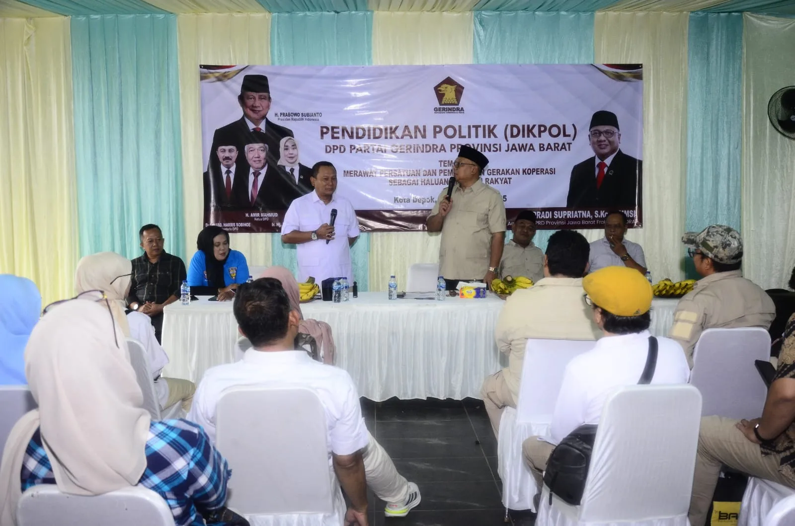 Gelar Pendidikan Politik Gerindra Fokus Pada Penguatan Ekonomi Kerakyatan,Berikut Penjelasannya