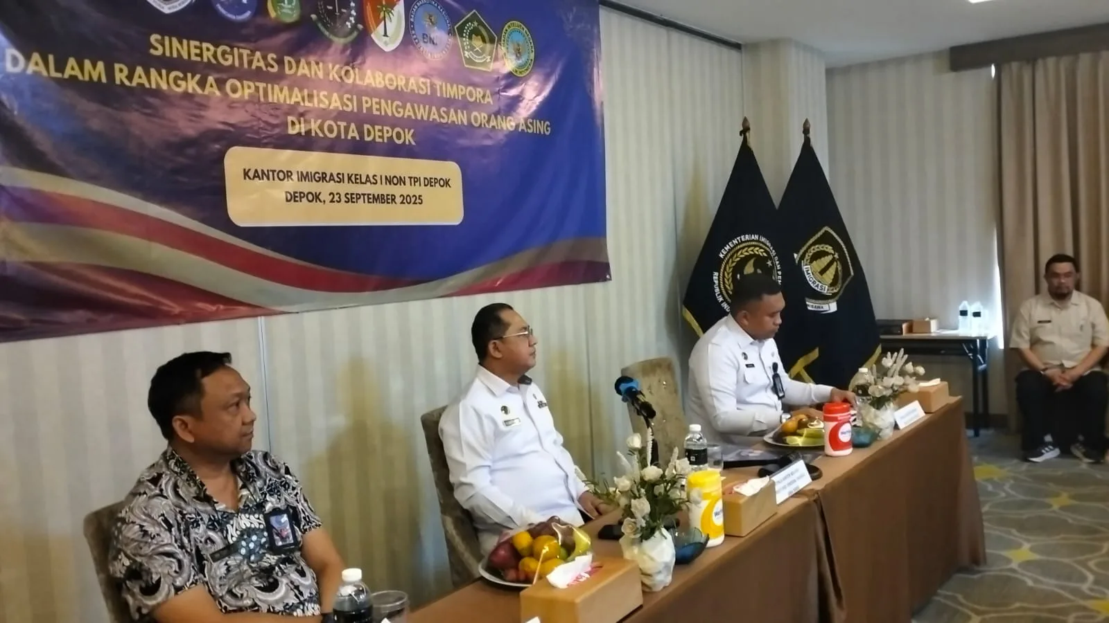 Imigrasi Depok Gelar Rakor Timpora Bahas Pengawasan Orang Asing