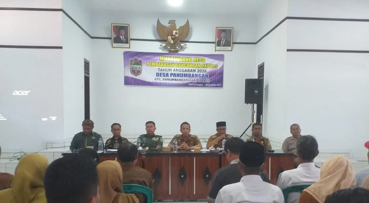 Gelar Musrembang di Desa Panumbangan Untuk Tahun 2026
