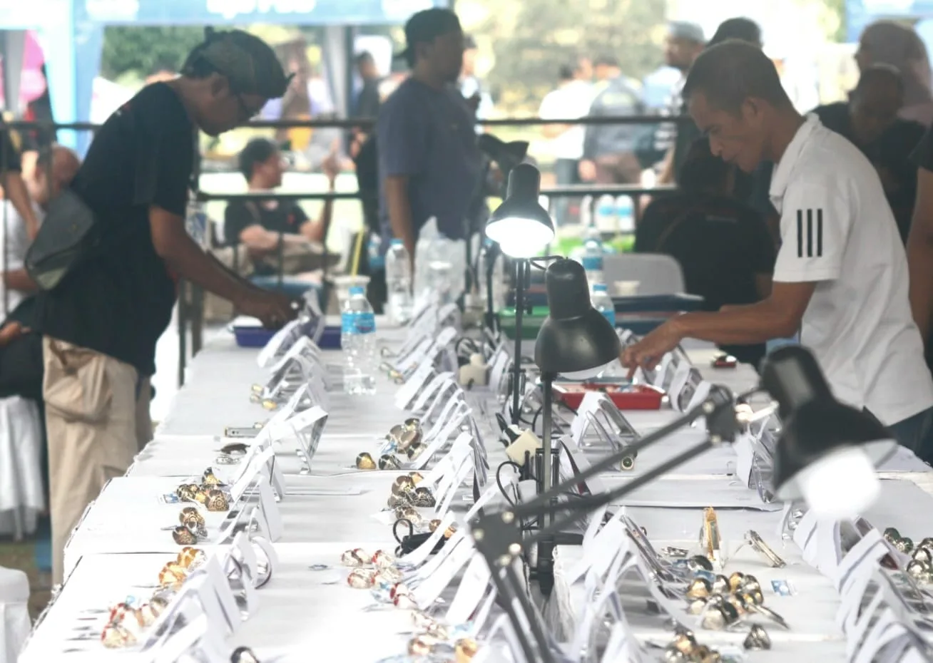Berkah Pedagang di Kontes Batu Akik Nusantara, Sehari Bawa Uang 500 Ribu Rupiah