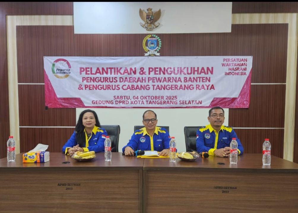 Dr.Philip S Buulolo,S.H,.M.A,.CDS Pimpin Kembali Ketua PD.Pewarna Banten Periode 2025-2030 