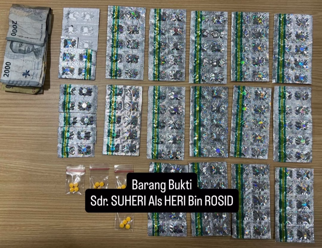 Sat Resnarkoba Polres Metro Tangerang Kota Ungkap Kasus Peredaran Obat Terlarang Tanpa Izin Edar