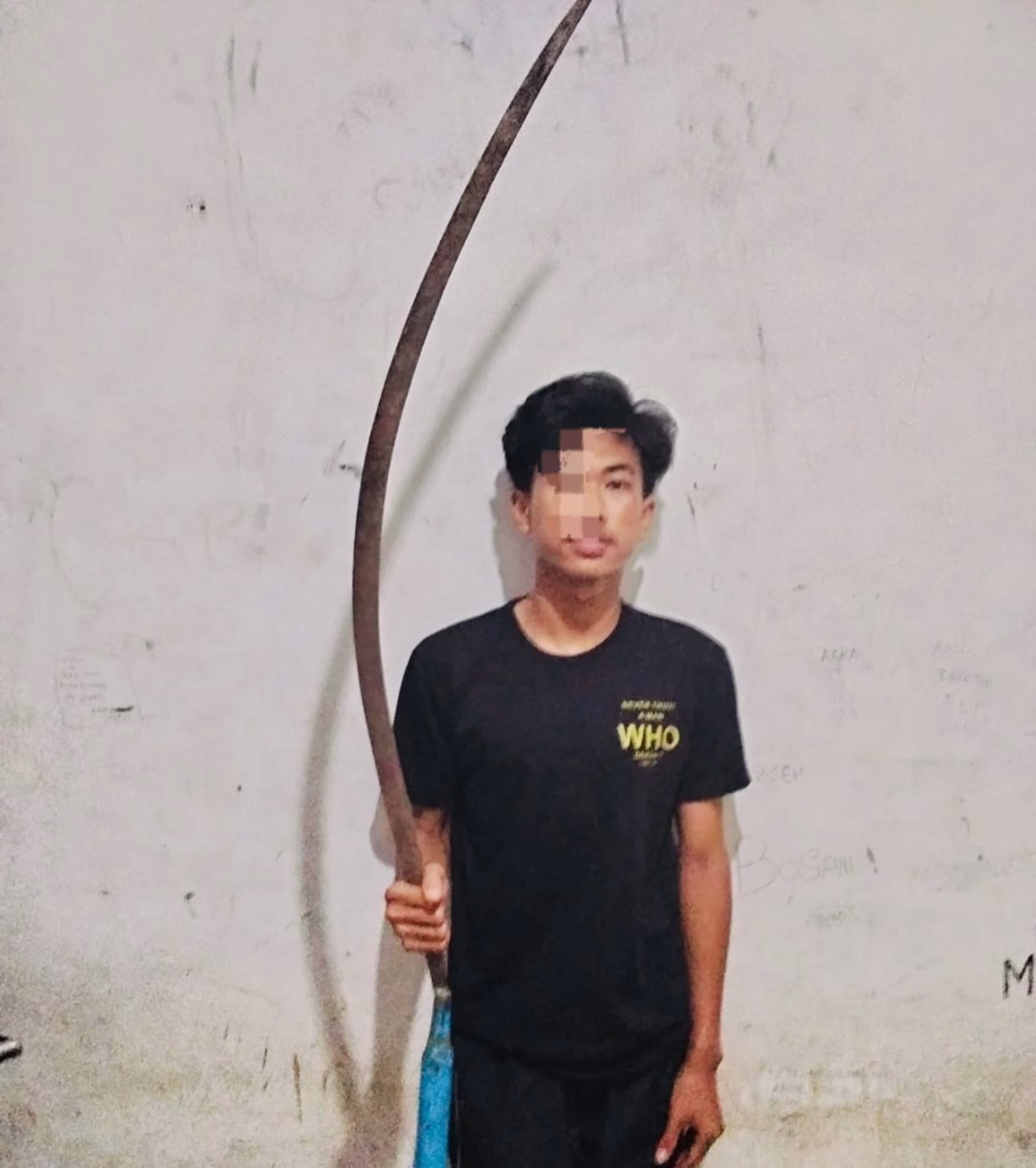 Bawa Sajam, Polsek Benda Tangkap Dua Pemuda DiJalan Raya Perancis Diduga Langgar UU