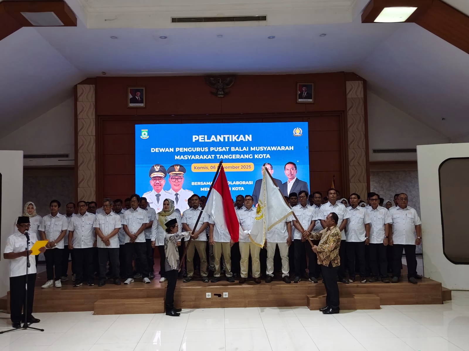 Pelantikan Dan Pengukuhan Pengurus DPP/DPD Bamus Tangkot Bersinergi Dalam Membangun Kota Tangerang