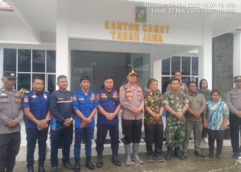 Antisipasi Musim Hujan, Forkopincam Tanah Jawa Gelar Rapat Siaga Bencana