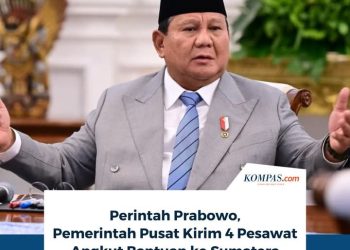 Bantuan Kemanusiaan untuk Provinsi Terdampak Bencana di Sumatera