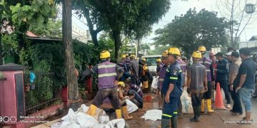 Akibat Dampak Bocor Pipa Perumdam TKR Tangerang, Himbau Pelanggan Beri Informasi Apabila Butuh Air Bersih
