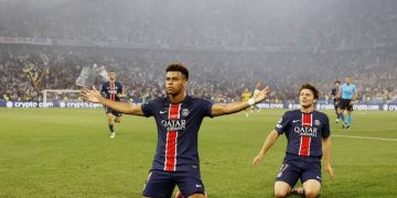 Hattrick Vitinha Antarkan PSG Lumat Tottenham Hotspur