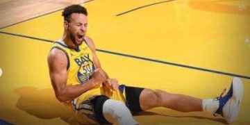 Andalan Warrior Stephen Curry Cedera Paha Kalah atas Houston Rocket