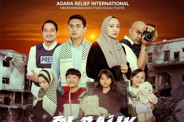 Teater “Di Balik Langit Gaza” dipentaskan di TIM 28 Desember