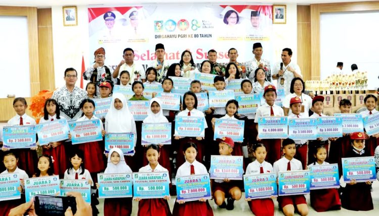 HUT PGRI ke 80 Simalungun Dirangkai Pengukuhan Pengurus Periode 2025-2030: Hadirkan Suasana Sekolah Yang Inklusif Bagi Setiap Peserta Didik