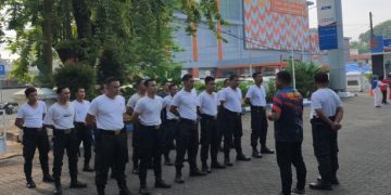 Satuan Pengaman BRI KC Tangerang Ahmad Yani Gelar Pelatihan Rutin untuk Tingkatkan Ketangguhan dan Pelayanan