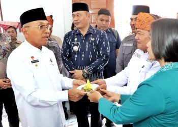 Resmikan Kantor Pangulu Nagori Pamatang Simalungun, Bupati Komit Bantu Keuangan Nagori