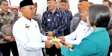 Resmikan Kantor Pangulu Nagori Pamatang Simalungun, Bupati Komit Bantu Keuangan Nagori