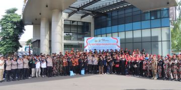 Kapolres Metro Tangerang Kota Tegaskan Keamanan Tanggung Jawab Bersama Lewat Apel POTMAS