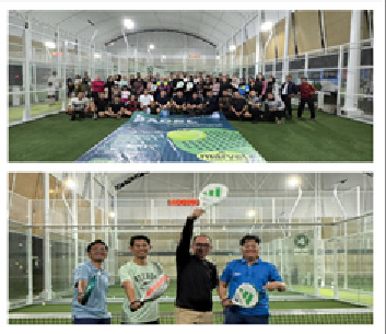 BRI Bintaro Gelar Sportainment Padel, Pererat Kebersamaan dan Gaya Hidup Sehat Pegawai