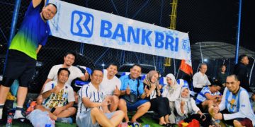BRILian di Lapangan, Juara di Pelayanan! Semarak Mini Soccer Sambut HUT BRI ke-130