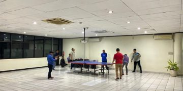 Serunya Turnamen Tenis Meja Insan BRILian Sambut HUT BRI ke-130