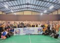Semangat Bulutangkis Insan BRILian Meriahkan HUT BRI ke-130
