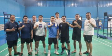Ajang Silaturahmi Profesional, Badminton Bersama Manajemen BRI Hayam Wuruk dan PT Daya Cakra Sentosa