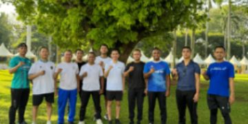 Tingkatkan Performa Keamanan, BRI Hayam Wuruk Laksanakan Pembinaan Jasmani bagi Satuan Pengaman