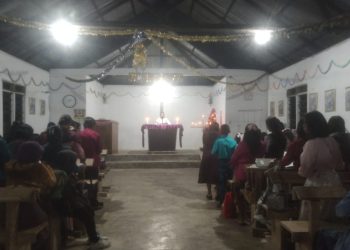 Perayaan Natal Asmika Gereja Katolik Tanjung Mariah Nagori Sigodang Barat Kecamatan Panei Kabupaten Simalungun