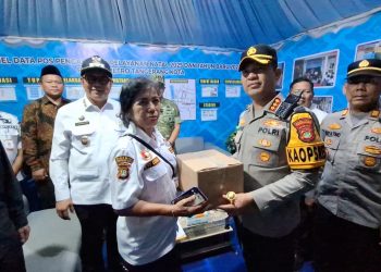 Kapolres Metro Tangerang Kota Tinjau Gereja dan Pos Pam Ops Lilin Jaya 2025